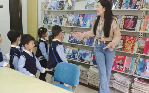随州市图书馆与随州木马森林幼儿园联合开展图书馆研学游社会实践活动