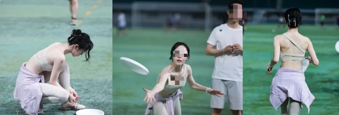 衣着暴露的“飞盘媛”,开始组局“约P”了?!