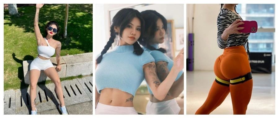 健身妹子狂“撸铁秀臀”，全网都难找....