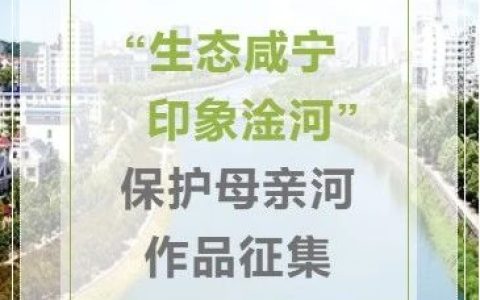 咸安区图书馆开展“生态咸宁 印象淦河”保护母亲河 作品征集