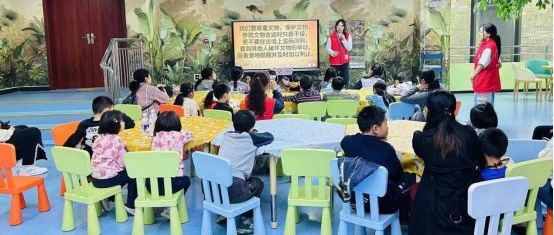 【图书馆服务宣传周】咸宁市图书馆活动回顾：阅满香城之“湖科满天星·小YUE老师公益课堂”系列主题活动（第五期）——“遇见敦煌莫高窟”