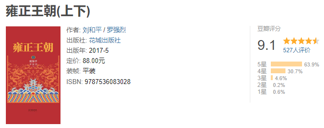 推荐这3本顶级历史权谋小说,好看到惊心动魄!!!