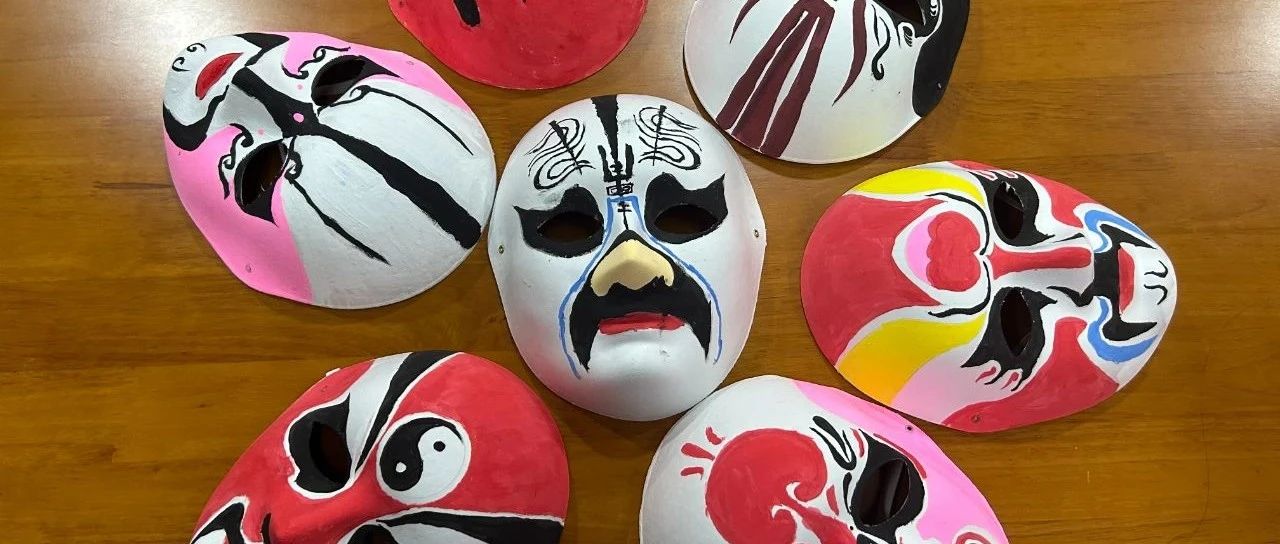 房县图书馆脸谱 DIY活动：传承国粹 绽放童趣