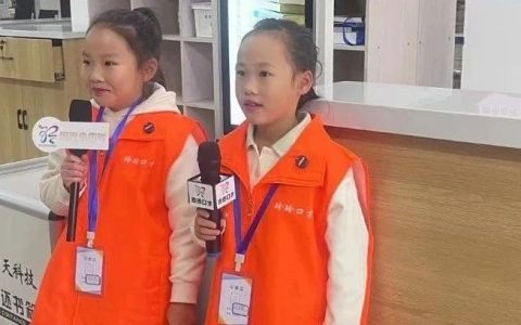 黄州区图书馆开展“书香小使者”  我是小小讲解员活动