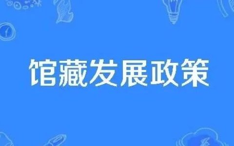 什么是馆藏发展政策/collection development policy/？