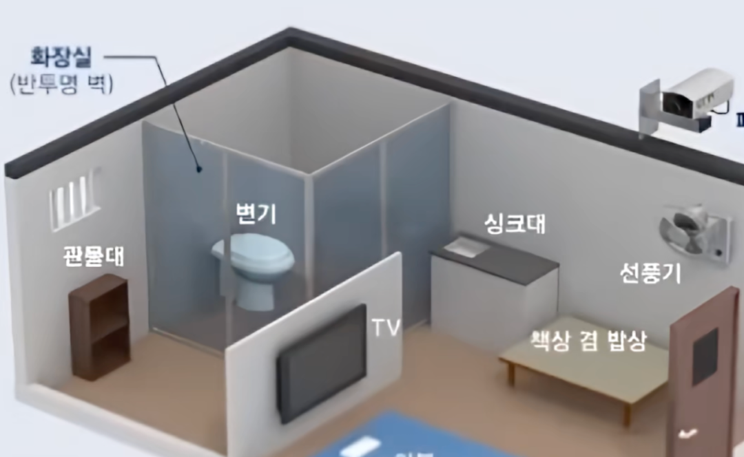 韩国前总统夫妇双双入狱，热爱奢侈品的前第一夫人监狱生活曝光，住6平单人房，打地铺，洗澡要去公共澡堂？