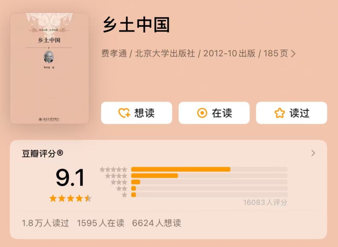 好书推荐,10本豆瓣评分9以上有关乡村治理的图书