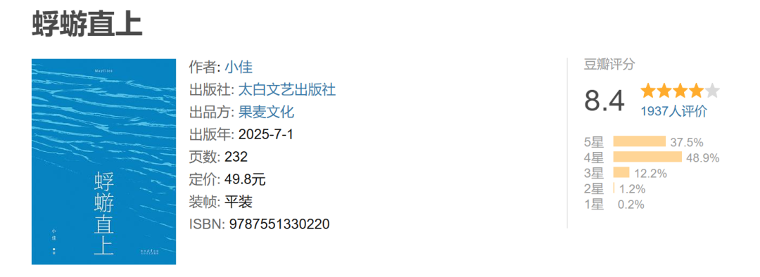 《蜉蝣直上》这是我读过最震惊的一本好书,几乎每年都会重读!