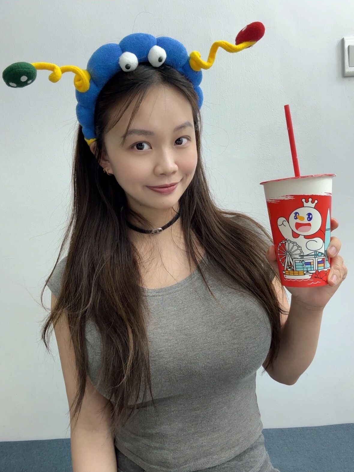 我叫黄晓静：我为蜜雪代言！真的好喝！！